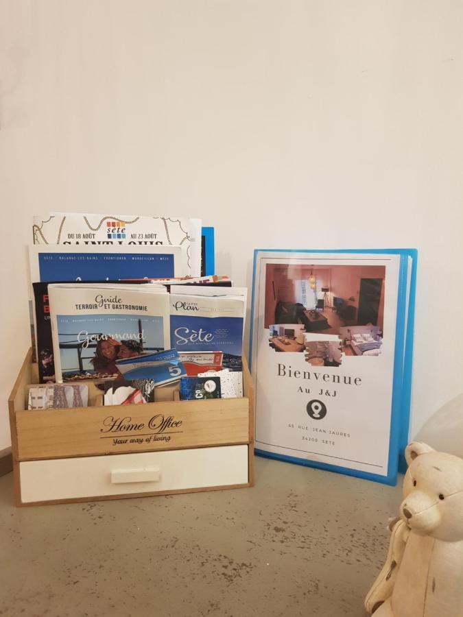 Le J&J Appartement Spacieux Climatise En Centre Ville Sète Exteriör bild